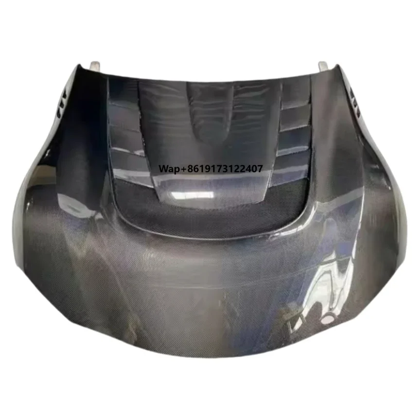 

For Supra A90 Use High Quality Carbon Fiber Engine Cover Brand New VRS Style Upgrade Body Kits Perfect Fit Engine Hood