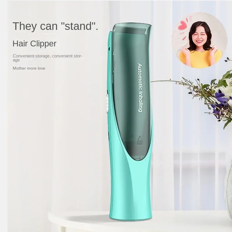 

Electric All-in-one Safety Waterproof Baby Hair Clipper Rechargeable Children's Electric Trimmer with Automatic Bass Vacuum