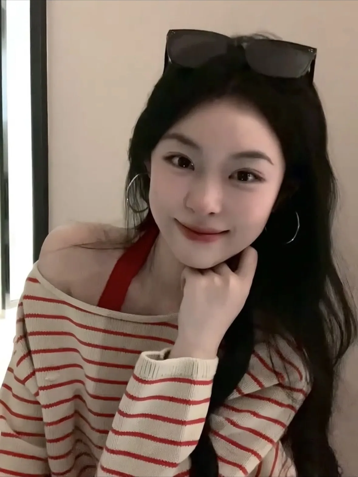 Coréen Sle coupe ample longue Sve tricoté pull femmes automne hiver Thiened oul baré doux confortable pull aérien