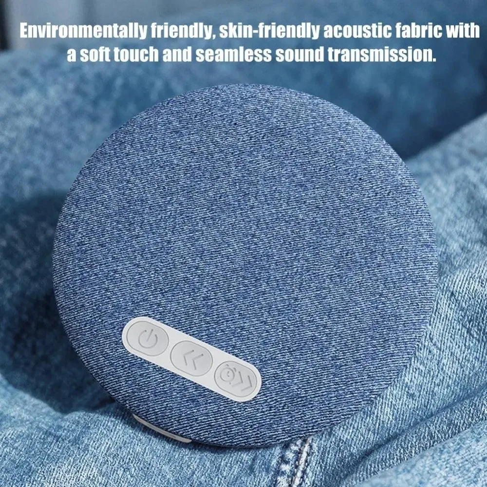 

Bluetooth 5.4 Under Pillow Bluetooth Speaker HiFi Stereo Sound 3-Level Timer Wireless Sleeping Speaker Sleep Aid Ultra-Thin