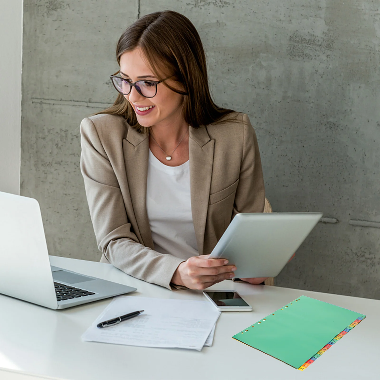 

20 листов сменной бумаги, школьные переплетные разделители, органайзер с отрывными листами, индексные карточки для работы, учебы, путешествий, перегородка для бумаги