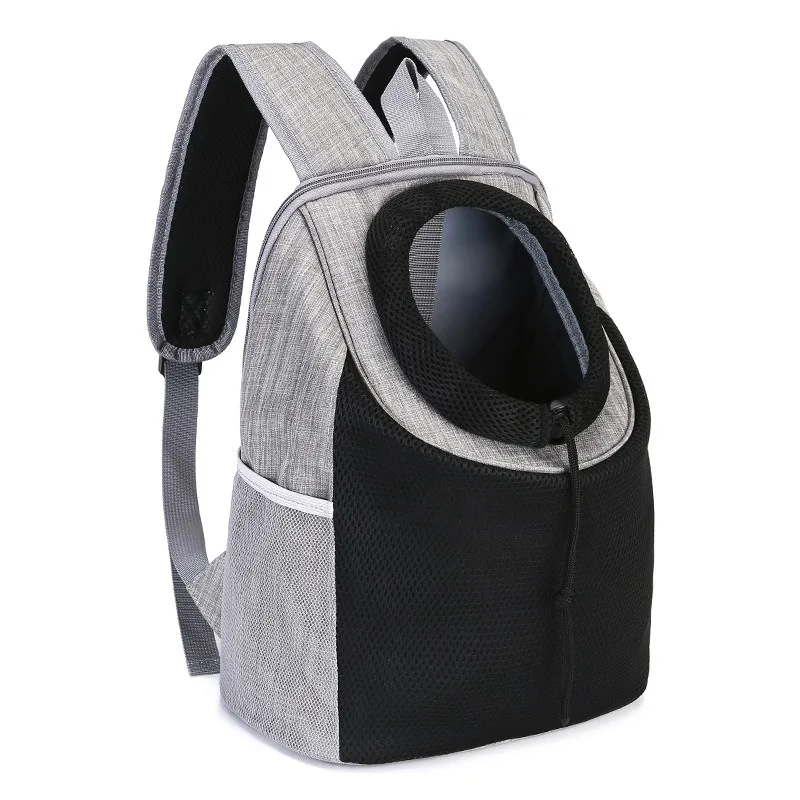 New pet out portable backpack cat dog space breathable cat bag chest pet cat and dog backpack