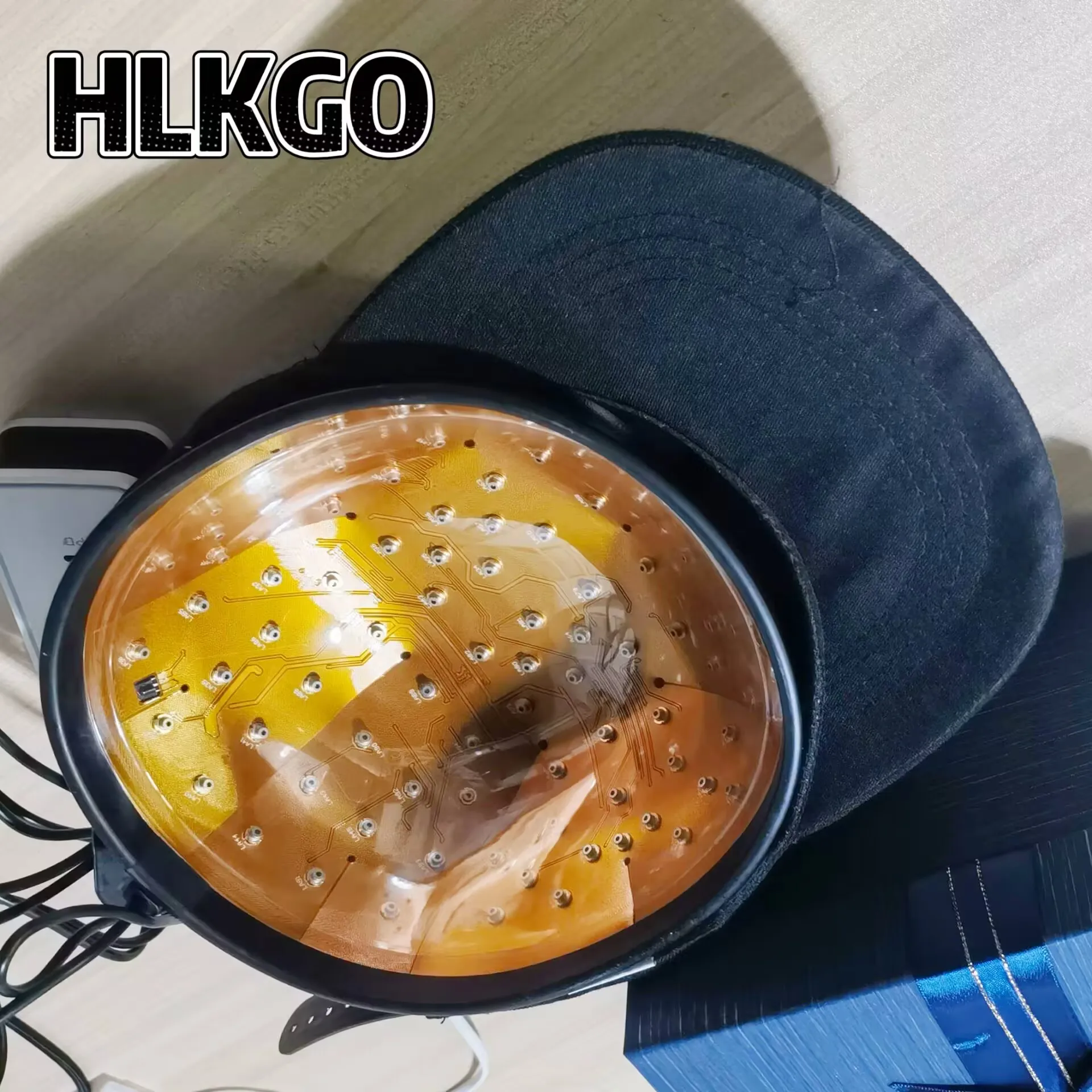 

LLLT Hair Growth Laser Cap with 96 Diodes - Rechargeable Device for Promoting Fuller & Stronger Looking Hair