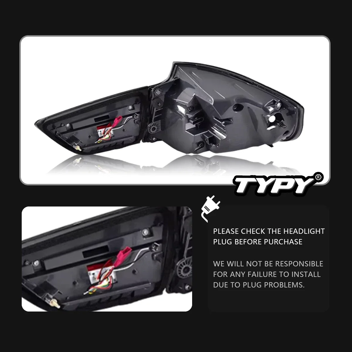 

TYPY автомобиль для BMW 3 серии GT F34, задний фонарь 2013-2020, обновленный модифицированный новый DRL, динамический указатель поворота, светодиодный задний фонарь, автоаксессуары