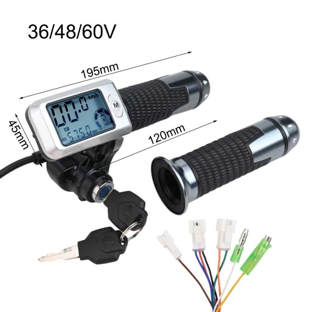 

36V 48V 60V LCD Throttle for Electric Scooter with 3-Speed Gear Control and Hall Sensor Based Speed Measurement