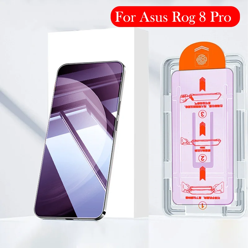 

Anti Blue Ligh Tempered Glass For Asus Rog 8 Pro Dust-free Installation Film Screen Protector for ASUS ROG 8