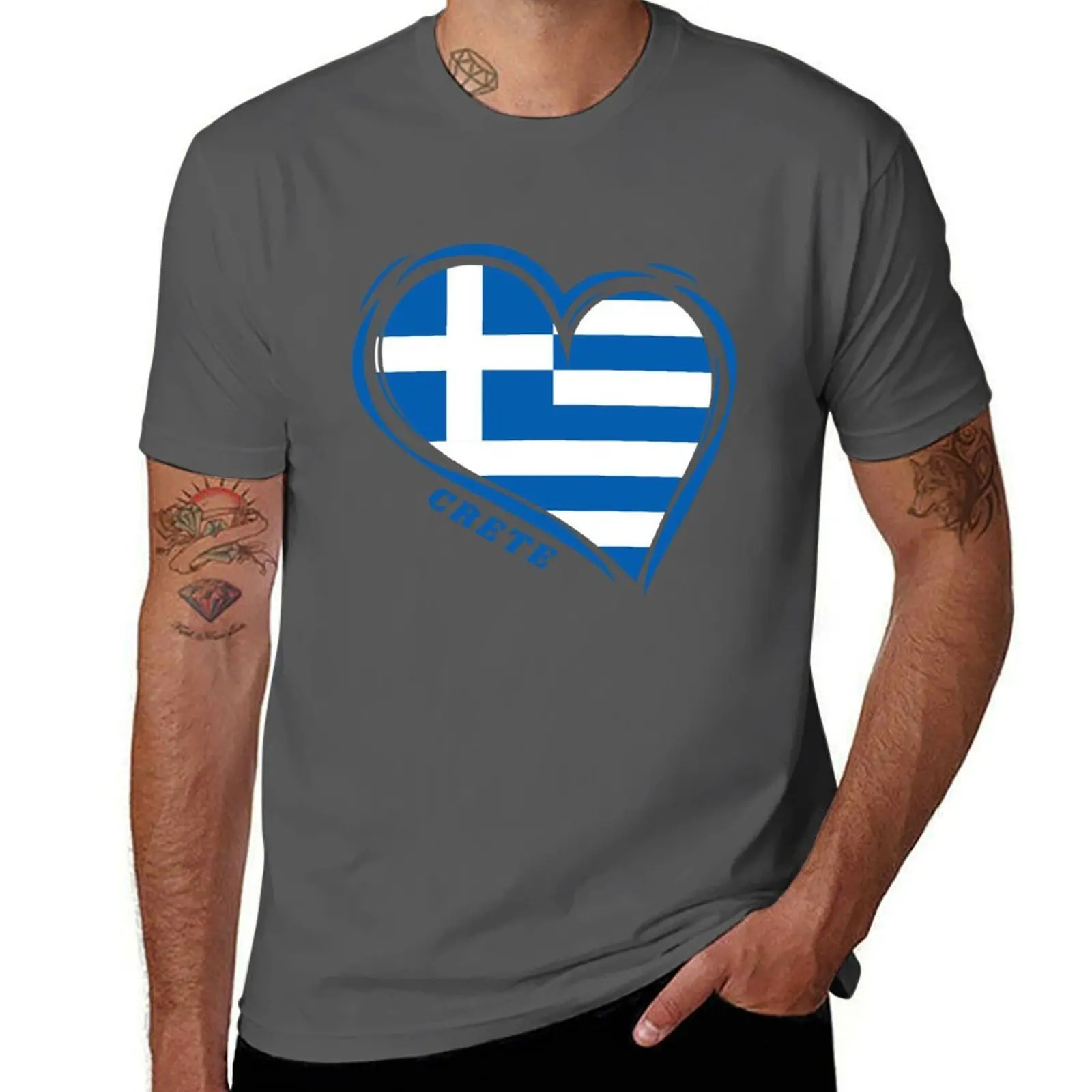 Crete Greece T-Shirt Work Casual Loose Fit T-Shirt