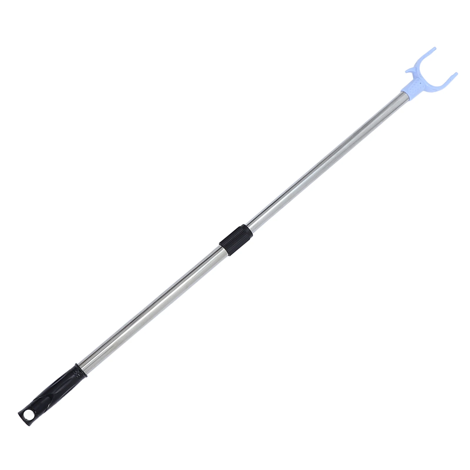 

Retractable Clothes Drying Fork Clothing Rod Reaching Pole Adjustable Household Rack Closet Hanging Stainless Steel Extendable