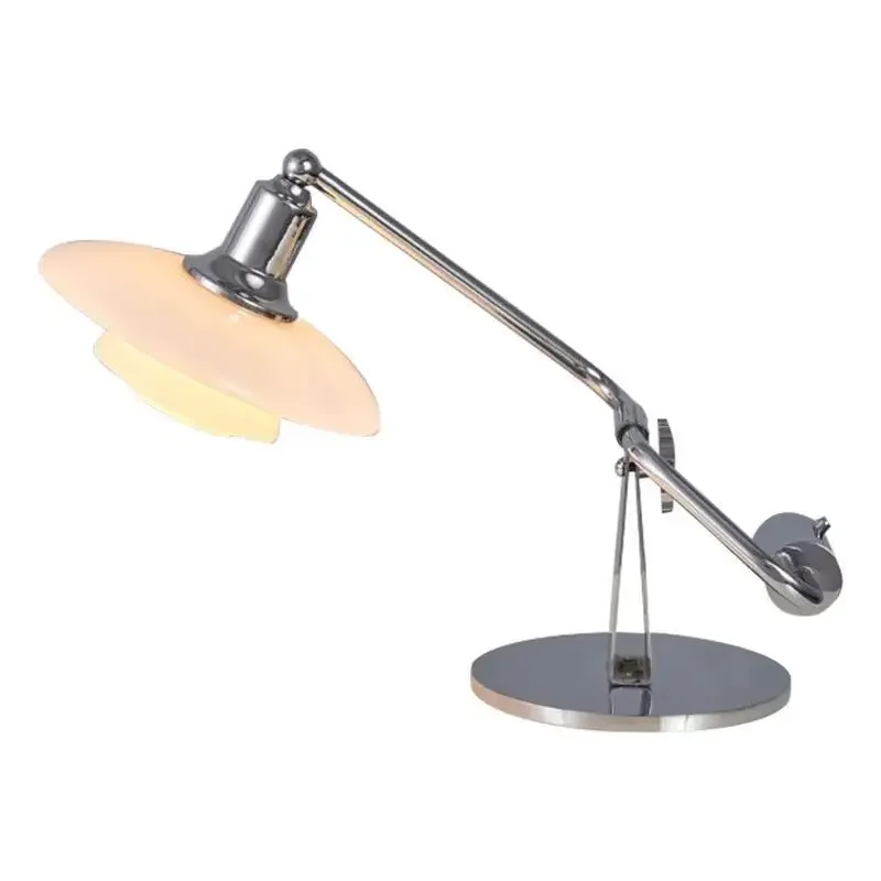 

Denmark Classic Table Lamp Vintage Glass Desk Light Adjustable