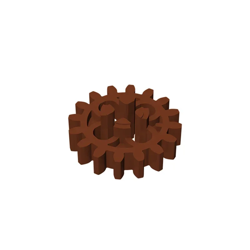 Gobricks – blocs de construction universels à 16 dents, engrenage technique 4019, avec trous ronds, pièces, jouet cérébral de Style ancien, cadeau, 1 pièce