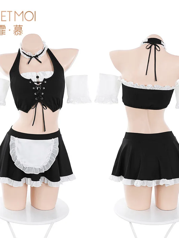 Vest Little New Fashion Passion Befree Lace Maid Classic Set Mature Charm Elegant Gentle Underwear Sexy Uniforms Skirt Set H00S