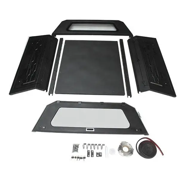 

KQX All Series OEM Manual Pickup 4x4 Canopy High-Lid Three-Door Lockable Manganese Steel Aluminum Alloy Material Is Available