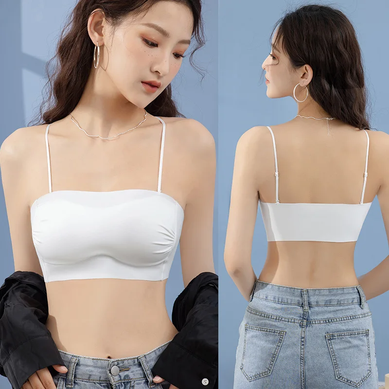 Seamless Backless Maternity Nursing Bras Breathable Push Up Wirefree Summer Thin Strapless
