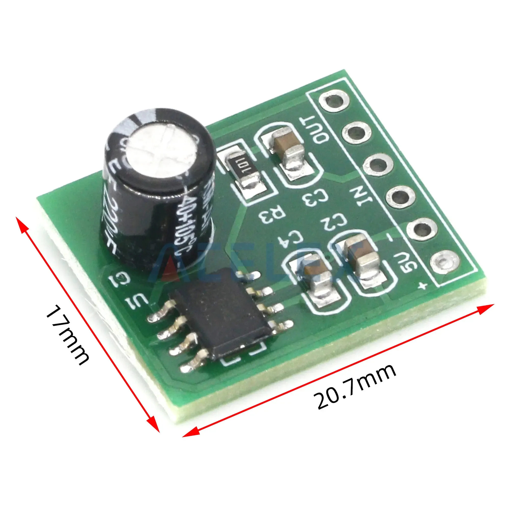 Mini XPT8871 Mono Stereo Lithium Battery Power Amplifier Board 6W Sing Machine Module 3v 5v 5W Audio Output Input