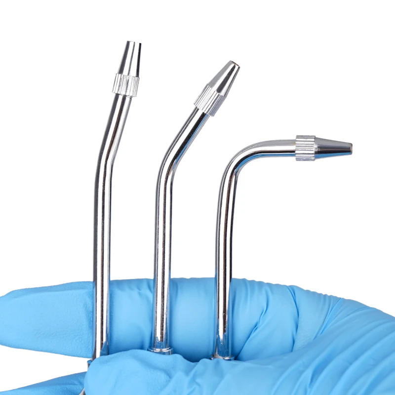 Dental Amalgam Carrier Syringes Curved Tip Double End Filling Delivery Tools Cavity Filling Restorative Dentistry Instrument