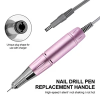 Taladro eléctrico de uñas CC, mango de lápiz, lima, máquina de pulido, pieza de mano, herramienta de manicura y pedicura, accesorios de taladro profesional para uñas