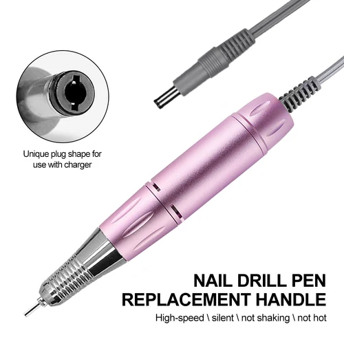 Imagen 1 del producto Taladro eléctrico de uñas CC, mango de lápiz, lima, máquina de pulido, pieza de mano, herramienta de manicura y pedicura, accesorios de taladro profesional para uñas