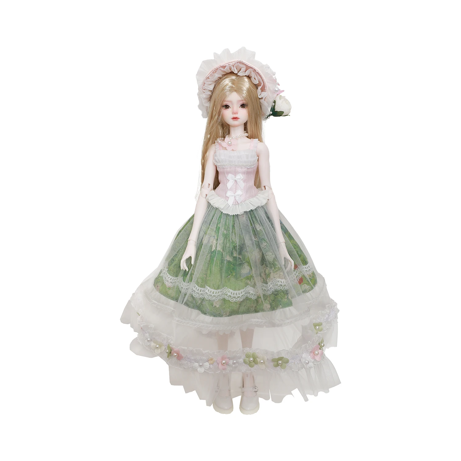 Belinda B BJD Puppe 1/4 Komplettset – Impressionist Monet Ölgemälde Mädchen Pastoraler Stil Komplettset Option Shugafairy