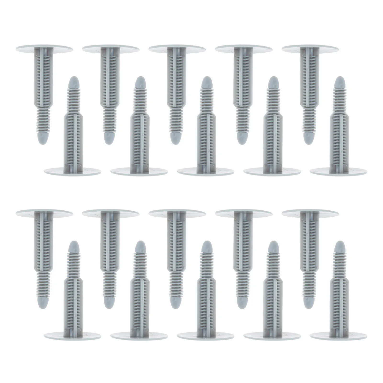 

20pcs Automotive Plastic Fastener Expanding Rivet Clips Car Fairing Roof Headlining Mounting Clip for Ford Transit 2000-2006