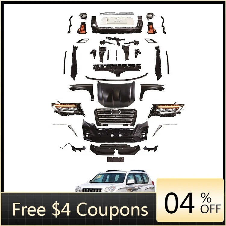 

High quality hot sellingHigh Quality Upgraded Body Kit Newest Facelift with Body Kit Front Bumper for TOYOTAS Prado Fj150 2010-2