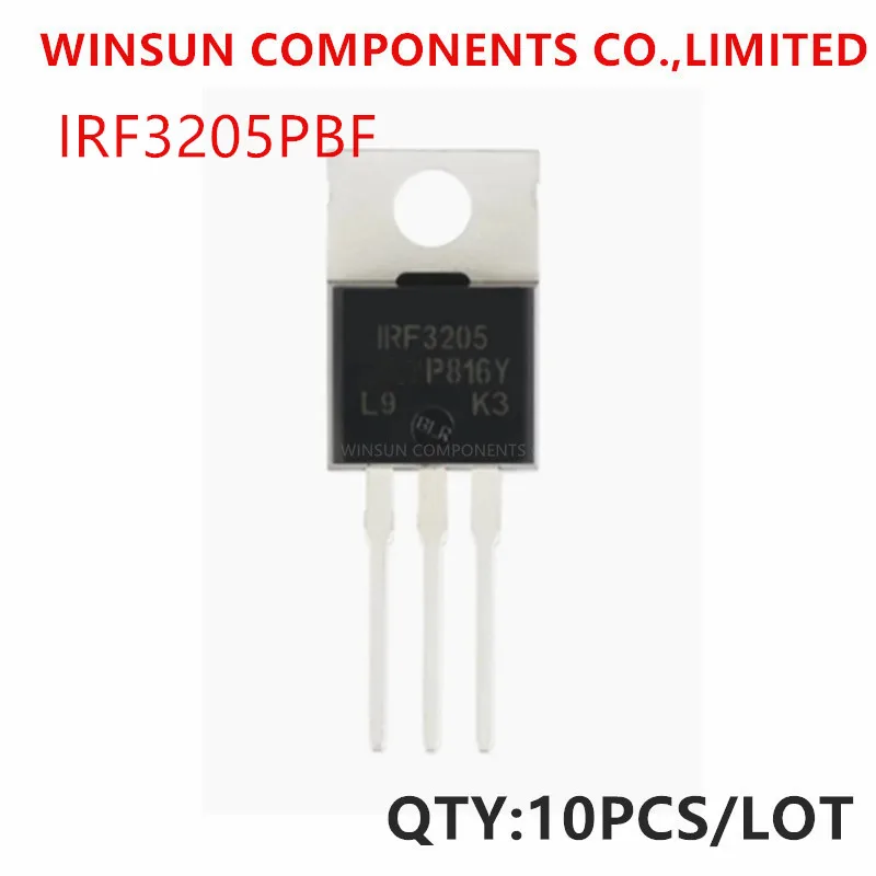 (10piece)100% New Imported Original IRF3205 IRF3205PBF TO-220 Lnverters Such As 55V 110A 200W