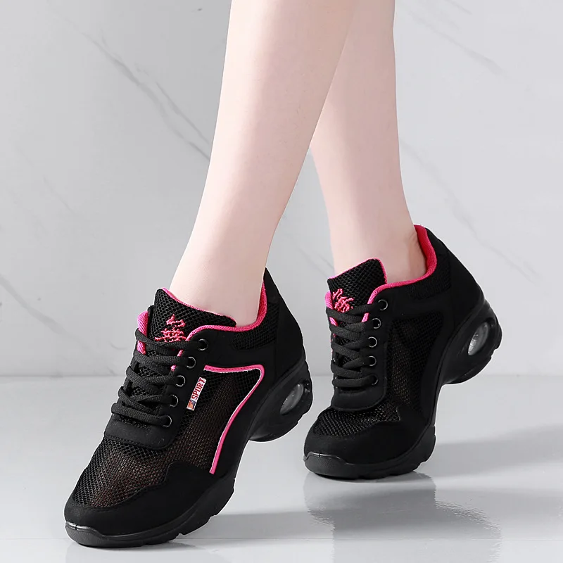 Women Standard Practice Social Dance Sneaker Beginner Dance Practice Shoes for Women Low Heel Ballroom Latin Dance Shoes