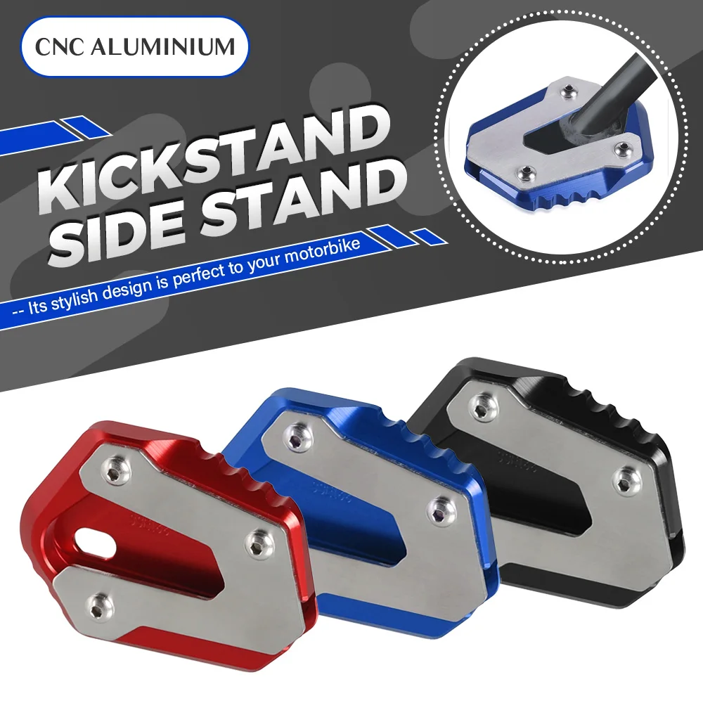 

FOR Suzuki V-Strom 650XT/650 (2017-2018-2019-2020-2021), WC70 Motorcycle Strom Side Stand Enlarger Kickstand Plate Pad 650 XT