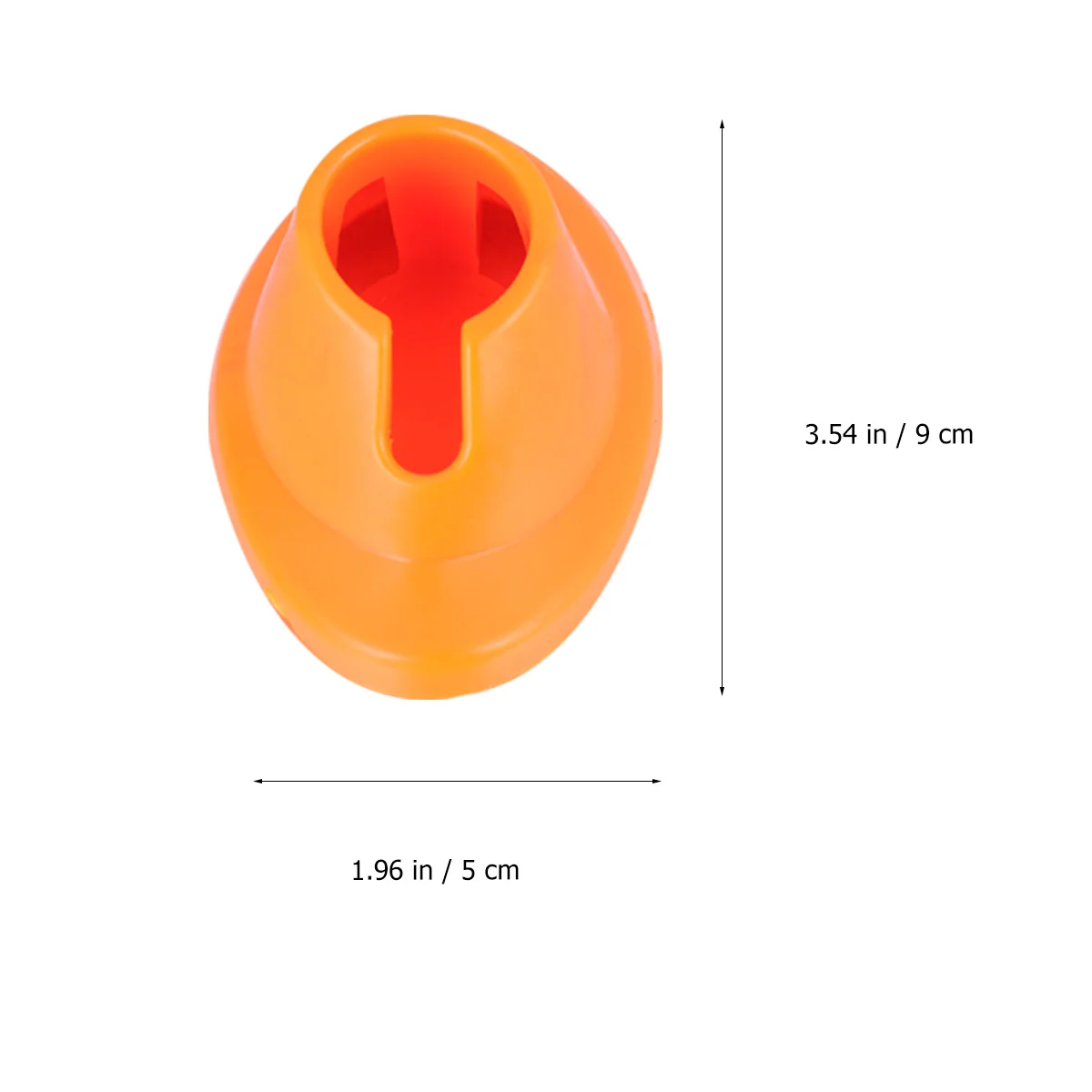 Base per bottiglia di smalto da 8 pezzi Fornitura per manicure resistente per uso a lungo termine Supporto leggero compatto per smalto gel per unghie