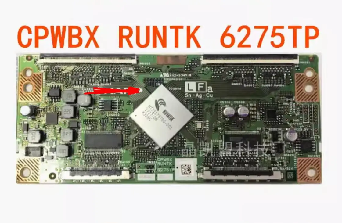 CPWBX RUNTK 6275TP ZZ  T CON LOGIC board