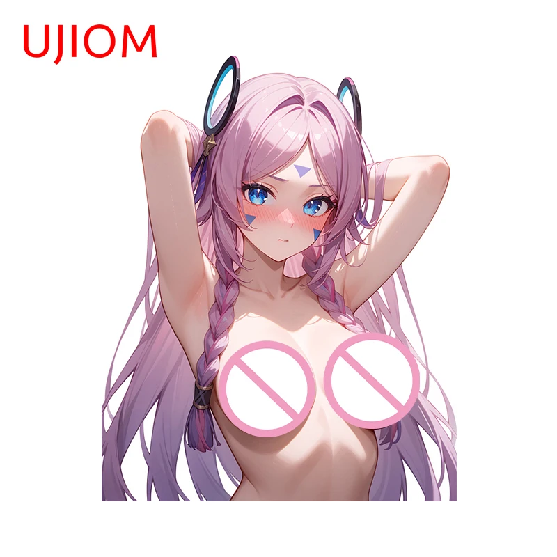 UJIOM Hentai Citlali Genshin Wall Sticker Shy Girl Design Laptop Bumper Decals Fashionable Anime Room Wallpapers Decoration