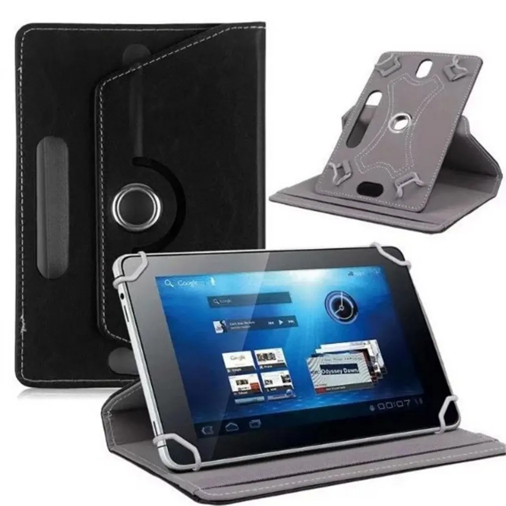 Crystal Pattern Universal Protective Leather Tablet Case, Flat Tablet Case, 7 Polegada, 8 Polegada, 9 Polegada, 10 Polegada