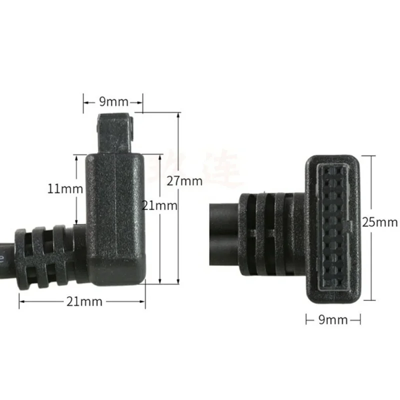 5Gbps Chassis Front Elbow 90 Degree 20Pin 19Pin Extension Cable Motherboard F-USB3.0 pin IDC Male to Female M/F Data Cable