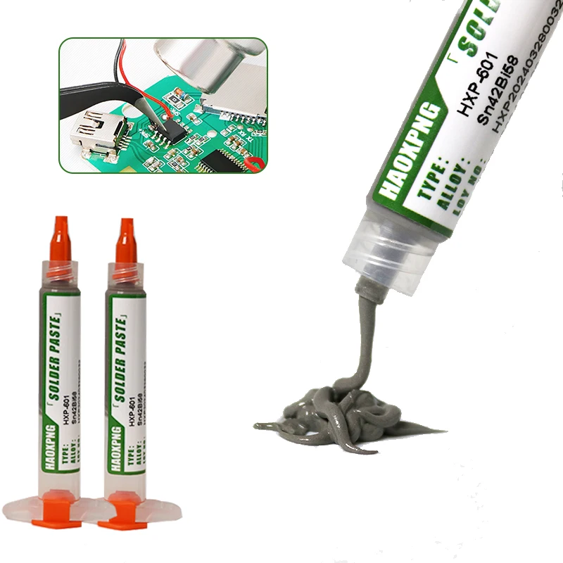 Solder Paste Low High Temperature Flux For Soldering Led Sn42bi58  Smd Repair Tin Paste