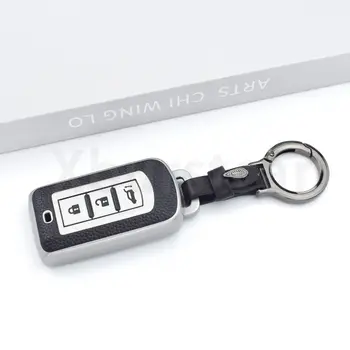 適用於三菱帕杰羅、藍瑟、運動版、日蝕、Cross、歐藍德、ASX 的 TPU 皮革汽車遙控鑰匙套配件 10 最佳銷售 三菱鑰匙圈套 - №6