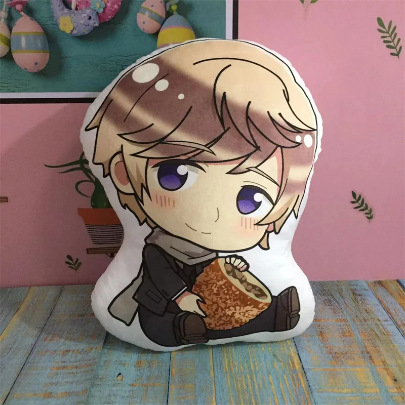 10 سنتيمتر محور صغير القوى Hetalia أنيمي أفخم قلادة-فيليسيانو فارغاس آرثر كيركلاند إيفان دمية محشوة حقيبة ديكور