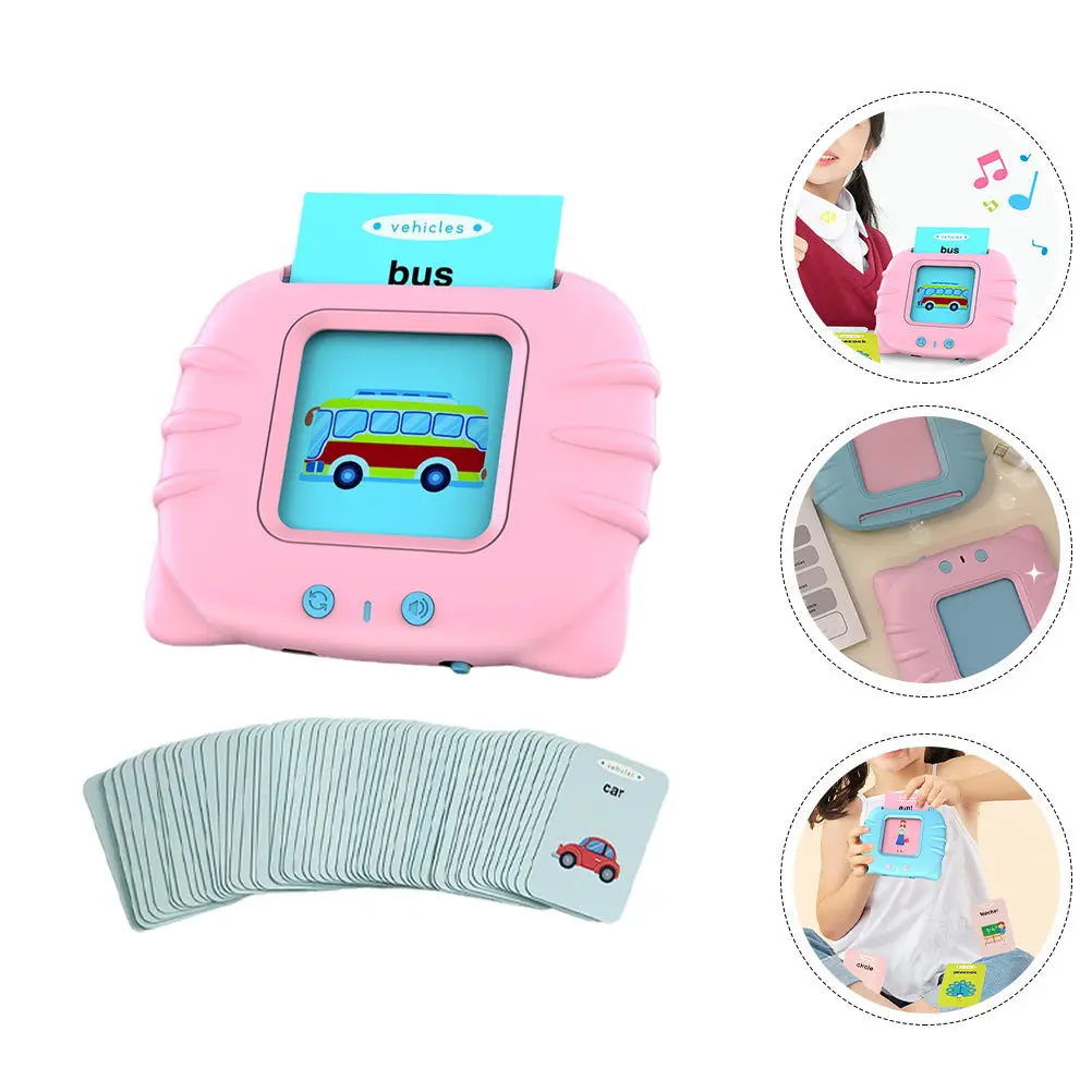 مجموعة واحدة من بطاقات التعلم الإنجليزية، آلة تعلم الكلمات، محو الأمية المحمولة للأطفال، التعليم المبكر، لعبة ممتعة، أداة تطوير الدماغ #3