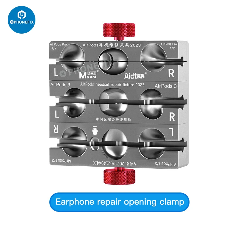 MaAnt P1 Upgraded Version Earphone Clip for Airpods 1/2/3/Pro Shell Remove Tool for AirPods Headphone Battery Repair Alignment
