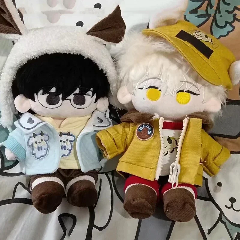 20cm eunsung e sohyun algodão bonecas de pelúcia brinquedos coreia bl manhwa checkmate bonito vestir-se fantoche brinquedos para crianças adultos fãs presente