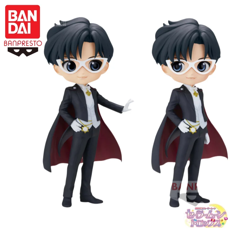 

В наличии Bandai Banpresto, оригинальная фигурка Сейлор Мун Чиба Мамору Qposket, модель куклы, новые персонажи аниме в штучной упаковке