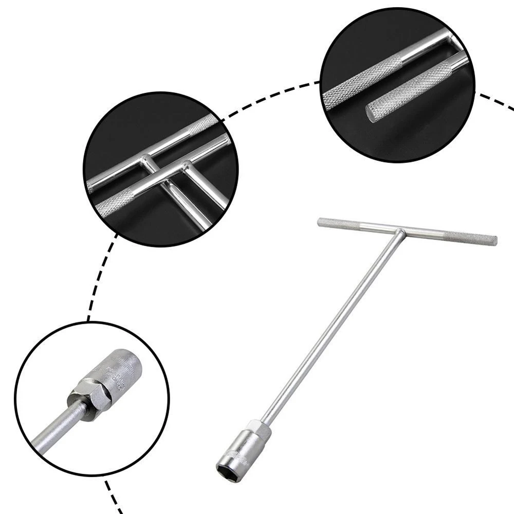 Imagem -02 - T-socket Wrench Metric Longo Hex Chave T-shaped Mão Hex Socket Wrench Extensão Car Repair Tool 619 mm Cromo-vanádio Aço Pcs