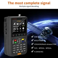GTMEDIA V8 Finder 2 TV Signal Finder Meter DVB-S/S2/S2X Signal Receiver 3.5-inch LCD Dispaly H.264 Auto Calculate Angle 4000mAh