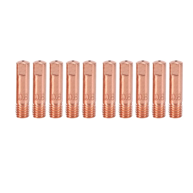 

A83I-52Pcs CO2 Mig Welding Torch Aircooled MB 15AK Contact Tip Holder Gas Nozzle 0.8Mm Welder Shield Shroud Nozzle Tip Kit