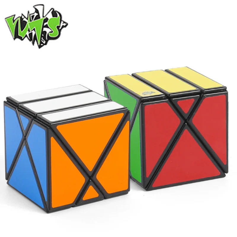 2szt LanLan XCube Magic Cube X-Cube Professional Neo Speed Puzzle Antystresowe Zabawki Edukacyjne Dla Dzieci