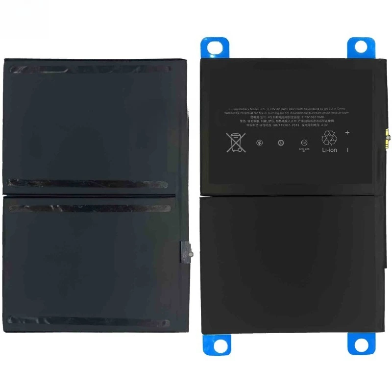 High Quality Tablet Battery 3.7V 8827mAh for Apple IPAD 5/ AIR A1474 A1475 A1476 A1822 Brand New Replacement Battery