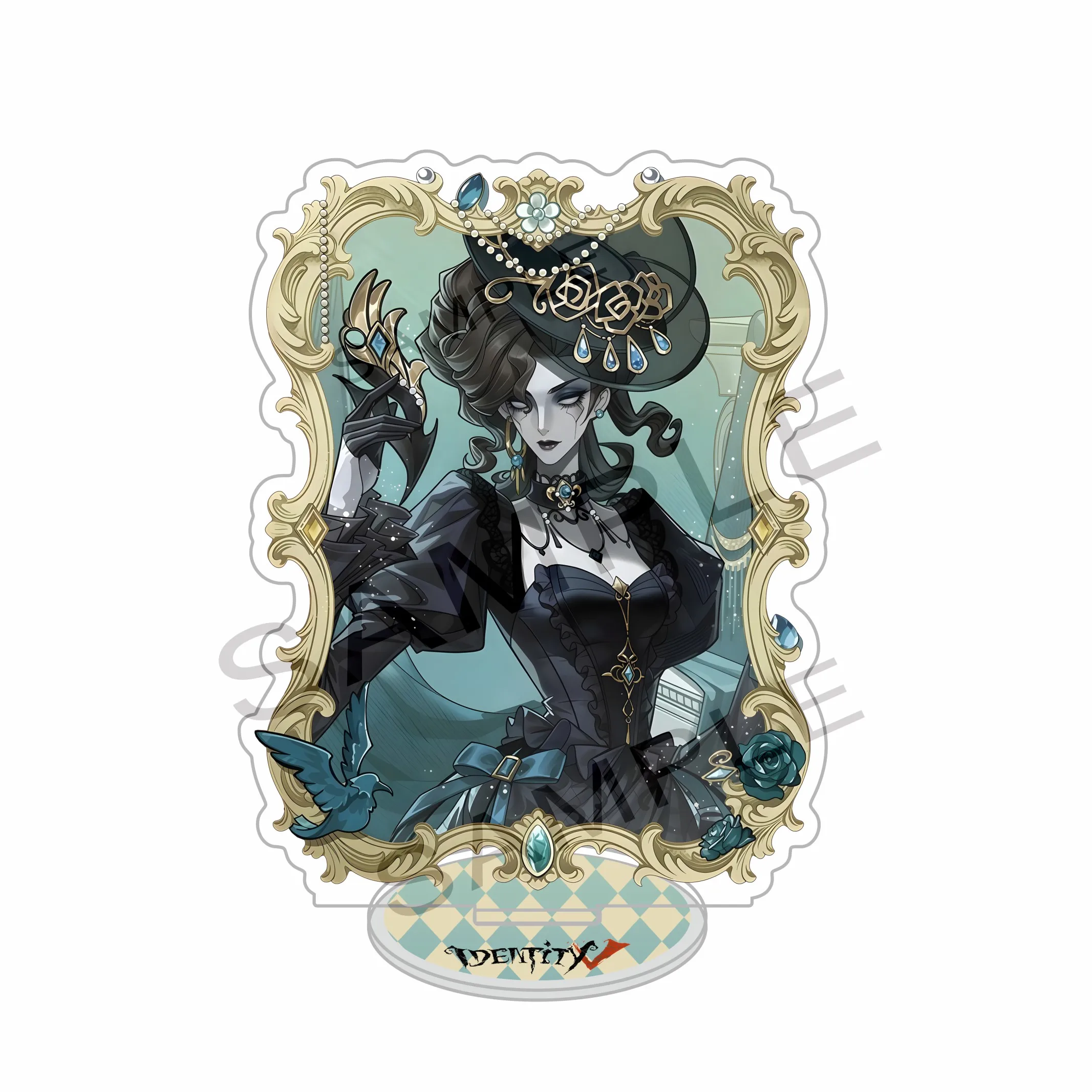 Hot Anime Game Identity V Acrylic Stand keychains Gallery Corridor Series Jack Aesop Carl Desk Ornaments Accessories Gifts 13cm view 6