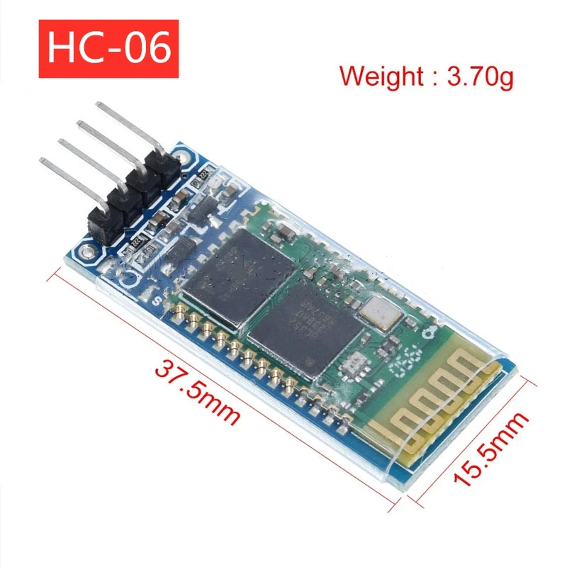 1pcs HC-05 HC 05 hc-06 HC 06 RF Wireless Bluetooth Transceiver Slave Module RS232 / TTL to UART converter and adapter