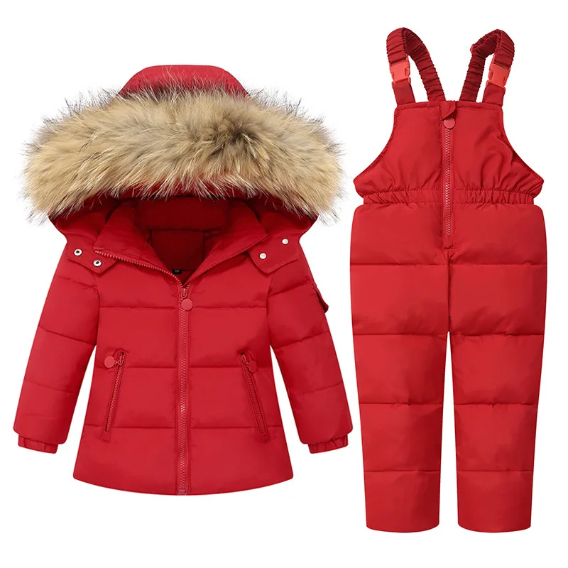 

Children Down Jacket Suit Factory Direct Selling Boys and Girls Baby Infant 1-6 Years Old Baby Ski Suit