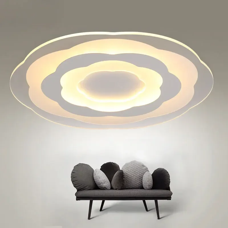 

White Minimalism Ultrathin Modern LED Ceiling Light for Living Room Kitchen Bedroom BathRoom Ceiling Lamp Indoor Lighting