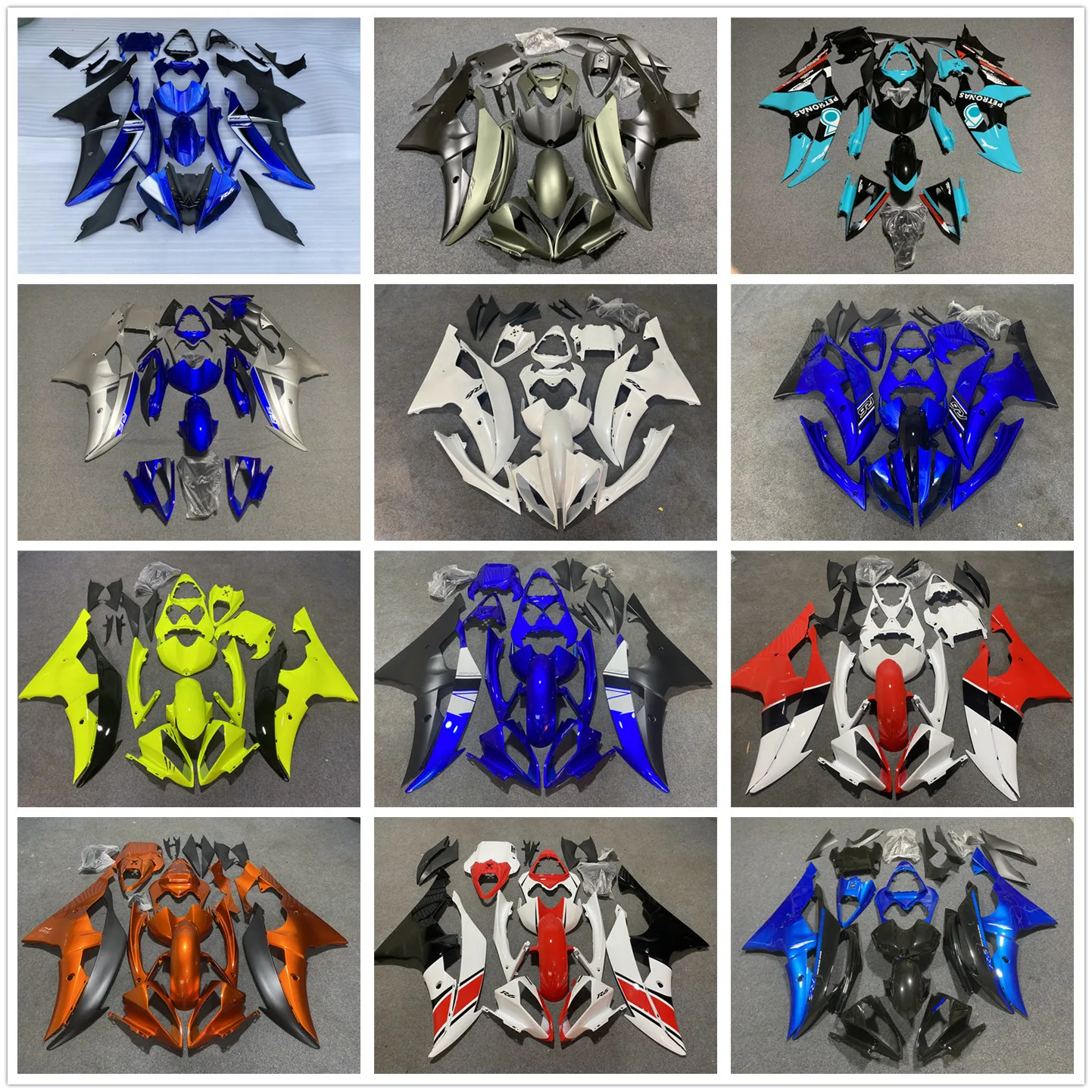 New ABS Motorcycle Fairings Kit Fit for  YZF- R6 2008 2009 2010 2011 2012 2013 2014 2015 2016 fairing bodywork kits zxmt