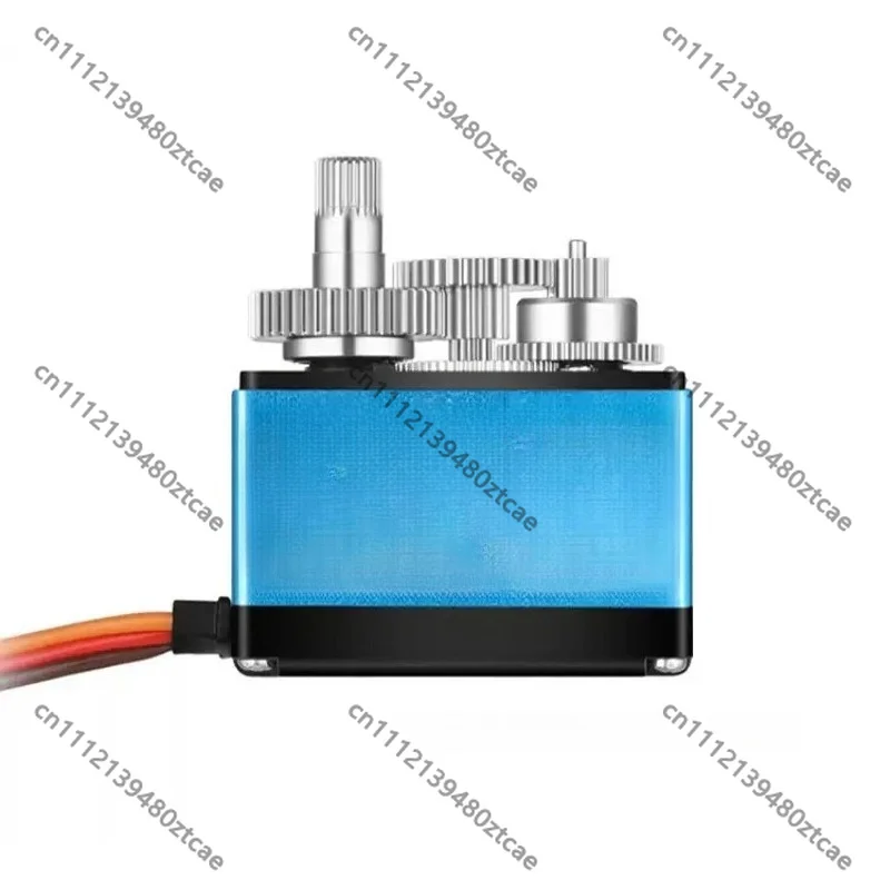 Feetech Metal Aluminum‑Casing High‑Torque Digital Servo 25‑35KG Hollow‑Cup Motor, Upgrade Spare‑Part for RC Model Car, Hobby